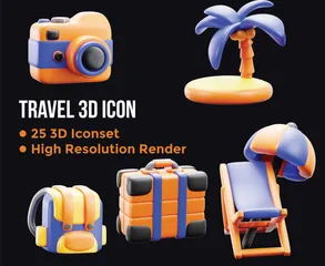 Holiday 3D Icon Pack