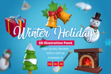 Holidays 3D Icon Pack