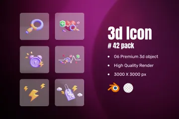 Hôpital et médecine Pack 3D Icon