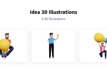 Idee 3D Illustration Pack