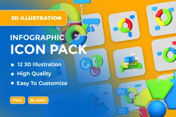 Infographic 3D Icon Pack