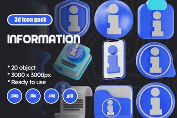 Información Paquete de Icon 3D