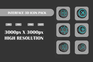 Interface 3D Icon Pack