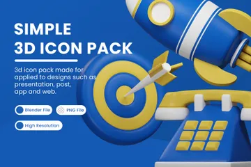 Interface utilisateur Pack 3D Icon