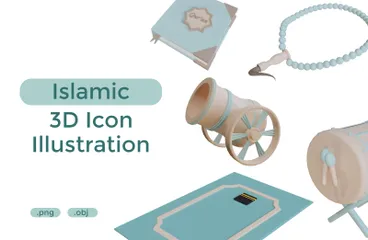 Islamique Pack 3D Icon