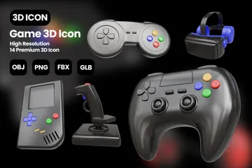 Jeu 3D Icon Pack