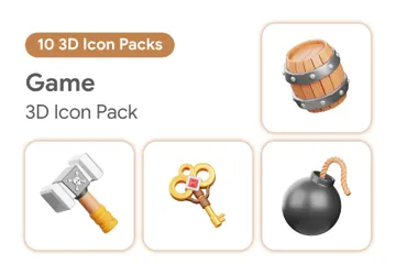 Jeu Pack 3D Icon