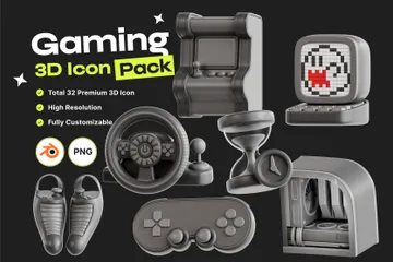 Jeu Pack 3D Icon