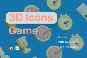 Jeu Pack 3D Icon