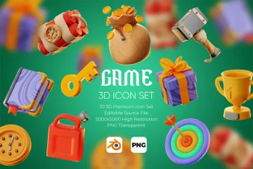 Jeu Pack 3D Icon