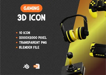 Jeu Pack 3D Icon