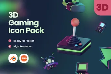 Jeu Pack 3D Icon