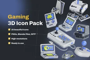 Jogos Pacote de Icon 3D