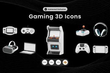 Jogos Pacote de Icon 3D