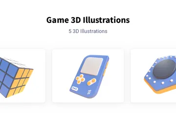 Juego Paquete de Illustration 3D