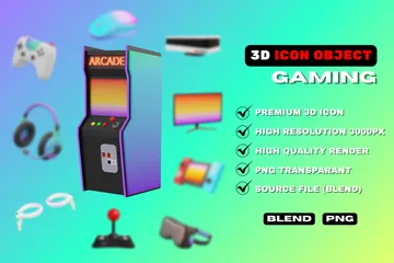 Juego de azar Paquete de Icon 3D
