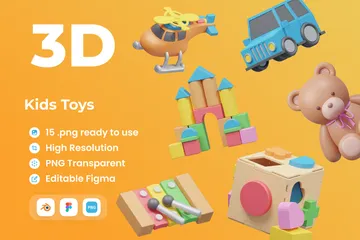 Juguete para niños Paquete de Icon 3D