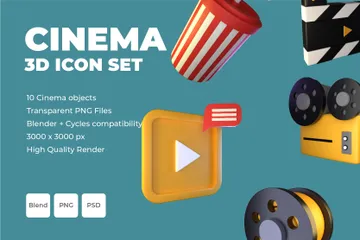 Kino 3D Icon Pack