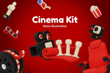 Kit Cinéma Pack 3D Icon