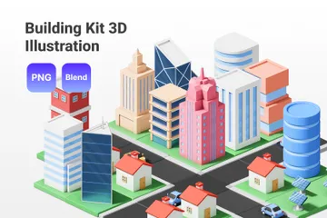 Kit de construcción Paquete de Icon 3D