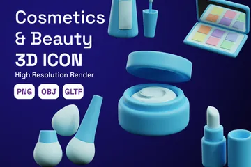 Kosmetik & Beauty 3D Icon Pack