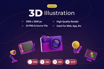 Kreativ 3D Icon Pack