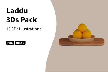 Laddu 3D Icon Pack