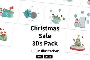 Liquidação de Natal Pacote de Icon 3D