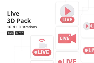 Live 3D Icon Pack
