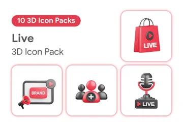 Live 3D Icon Pack