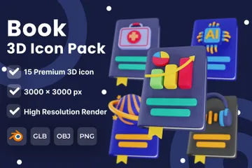 Livre Pack 3D Illustration