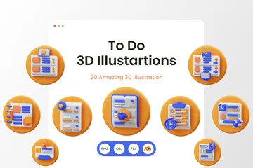 Machen 3D Illustration Pack