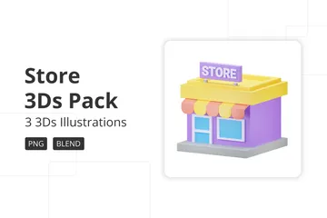 Magasin Pack 3D Icon