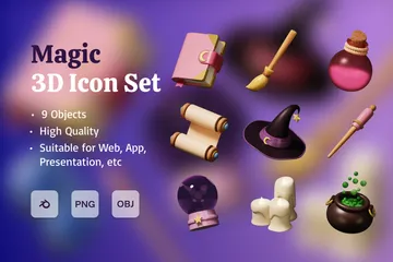 Magic 3D Icon Pack