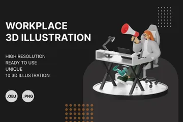 Marketing 3D Illustration Pack