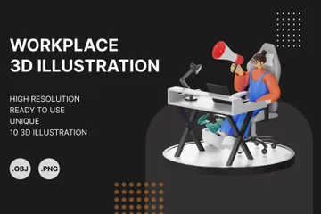 Marketing 3D Illustration Pack