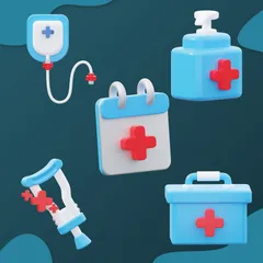 Medical 3D Icon Pack