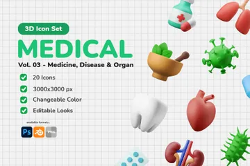 Medical 3D Illustration Pack