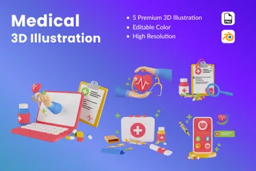 Medical 3D Illustration Pack