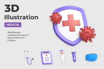 Medical 3D Illustration Pack