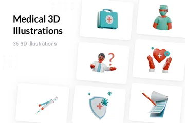 Medical 3D Illustration Pack