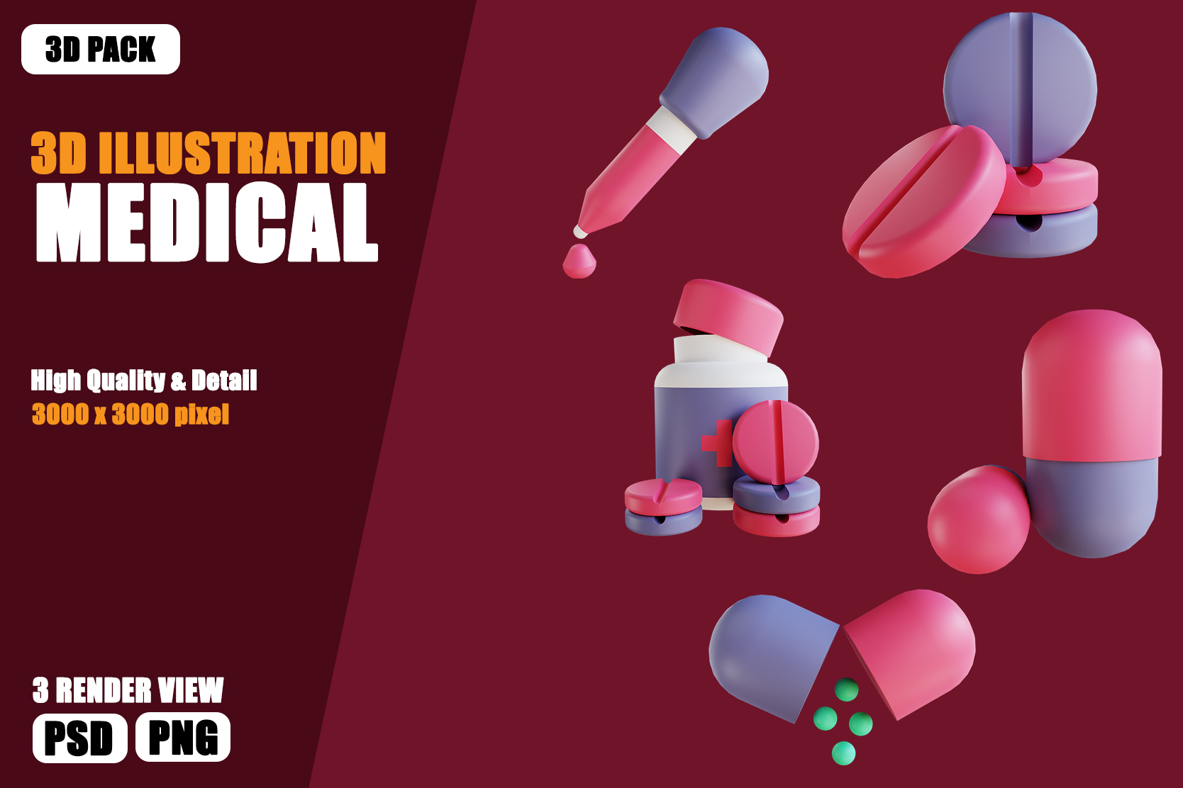 1,222 3D Pills Bag Illustrations - Free in PNG, BLEND, GLTF - IconScout