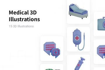 의료 3D Illustration 팩