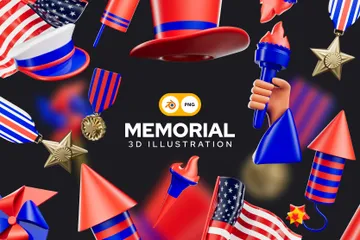 Dia Memorial 3D Icon Pack