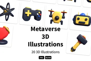 メタバース 3D Iconパック