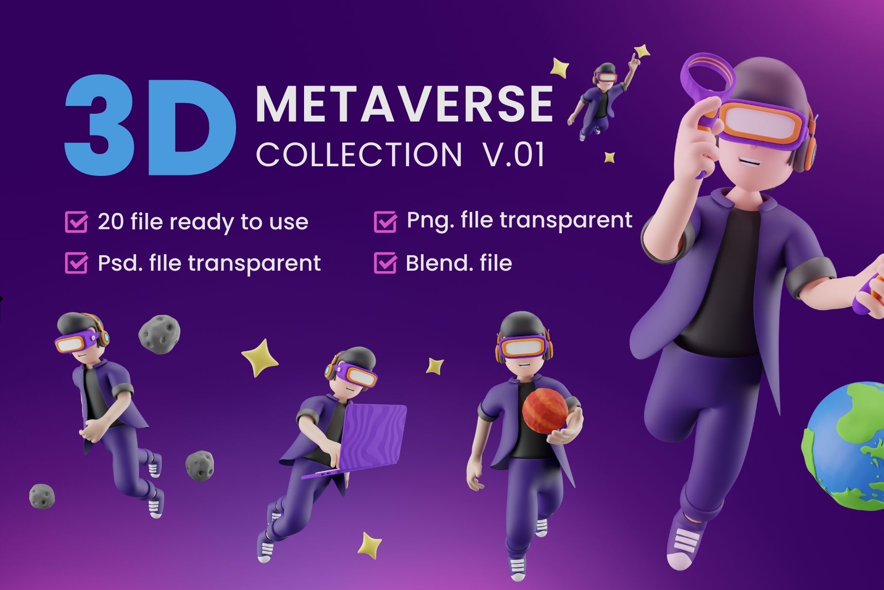 2,029 Metaverse Gadget 3D Illustrations - Free in PNG, BLEND, glTF -  IconScout