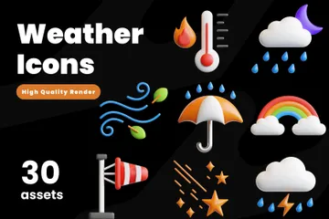 Météo Pack 3D Icon