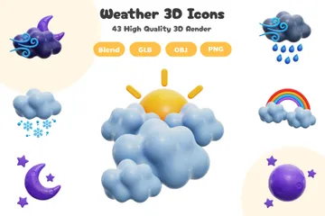 Météo Pack 3D Icon