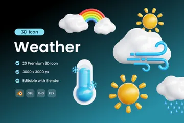 Météo Pack 3D Icon