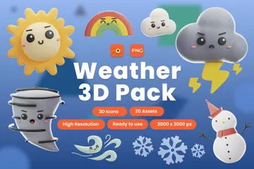 Météo Pack 3D Icon